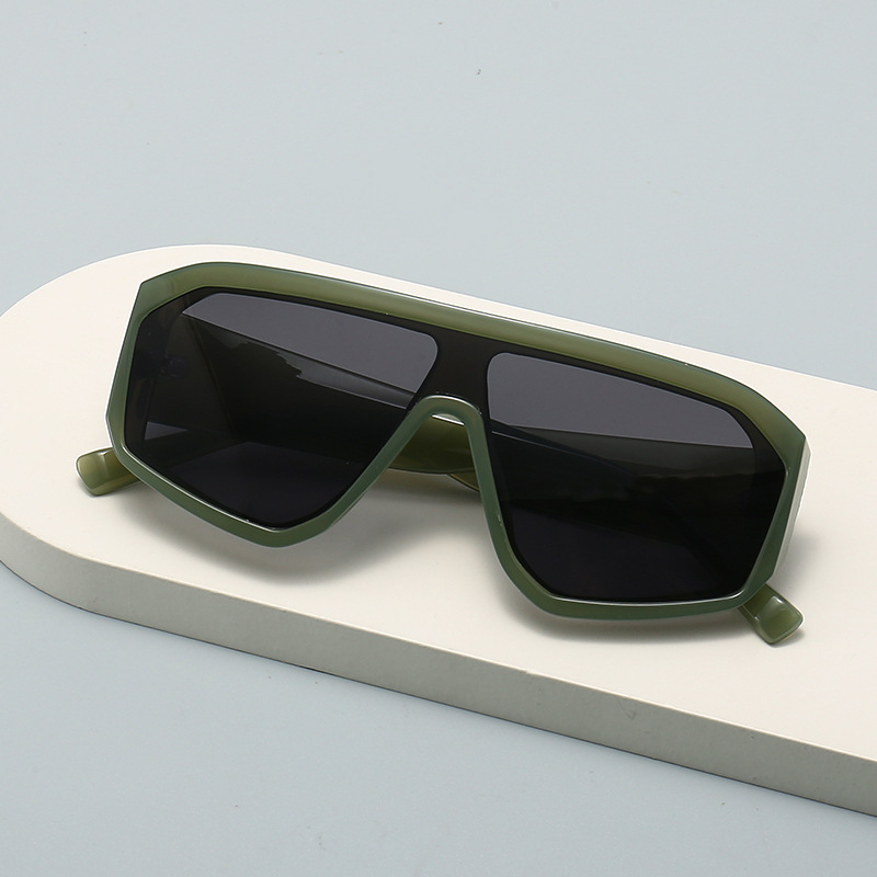 Men'S Fashion Xxl - Neue Y2K Großrahmige Verbundene Quadratische Sonnenbrille
