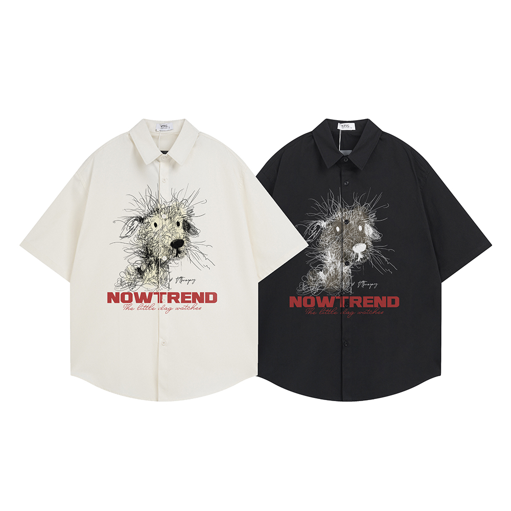 Men'S Fashion Reviews - Modisches Lustiges Bedrucktes Hemd Kurzarm Herrenhemden