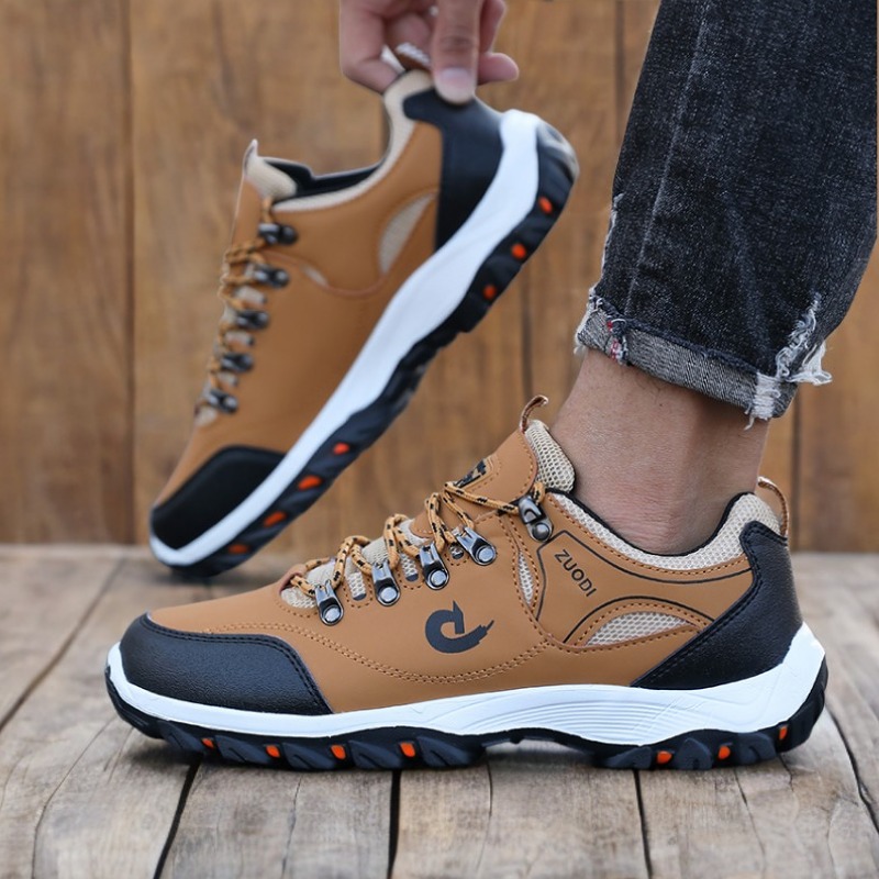 Men'S Fashion Hiking Boots - Wanderstiefel für Herren, schwarze Turnschuhe, wasserdichte