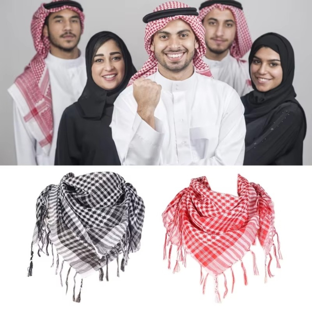 Men'S Fashion Xxl - Großer arabischer Schal, Arabischer Shemagh-Kopftuch mit