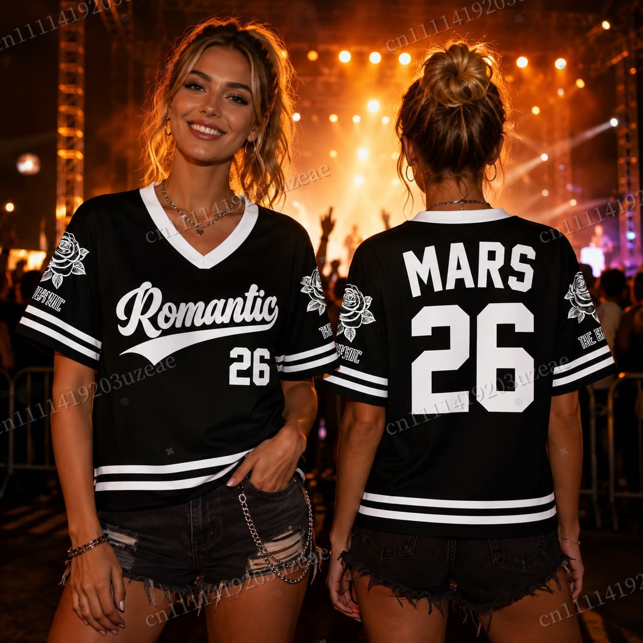 Men'S Fashion For 60 Year Old - Romantisches Tour-Fußball Bruno Mars Konzert T-Shirt