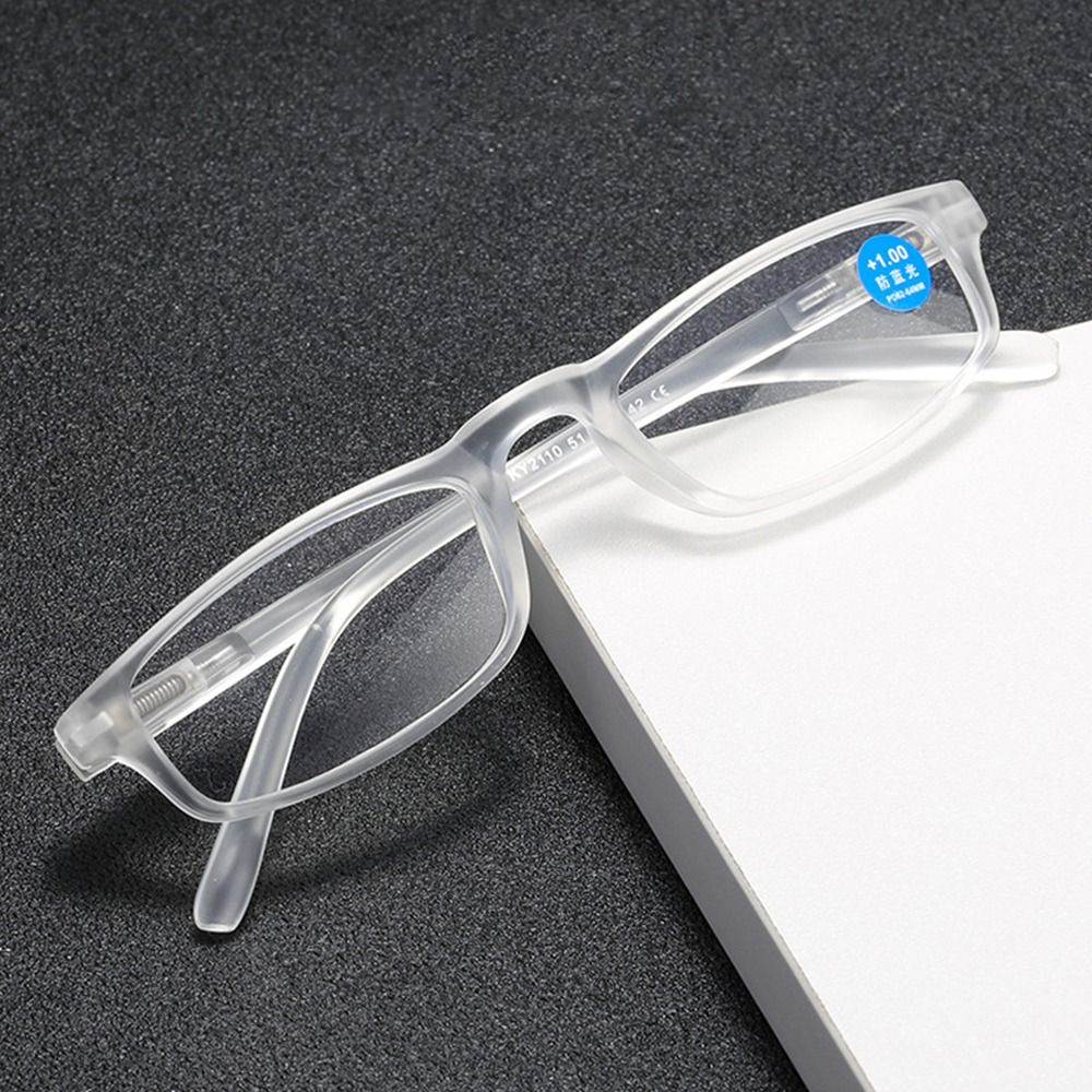 Men'S Fashion For 60 Year Old - Mode transparente Lesebrille Anti-Blue-Ray-Brille Senioren ultraleichte