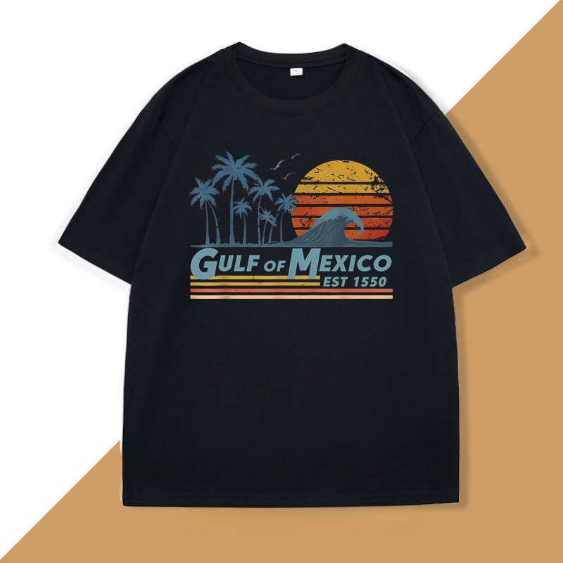 Mens Fashion Mexico - Golf von Mexiko T-Shirt für Männer