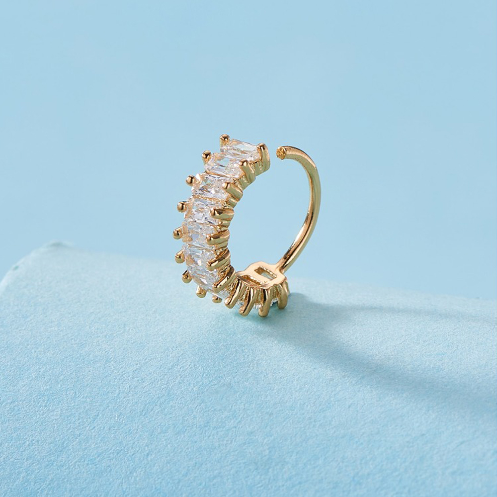 Men'S Fashion Reviews - Kupfer Strass Dekor Nasenring für Frauen