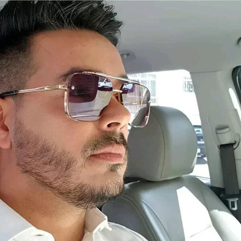 Men'S Fashion Glasses - Übergroße Quadratische Sonnenbrille für Damen Neue