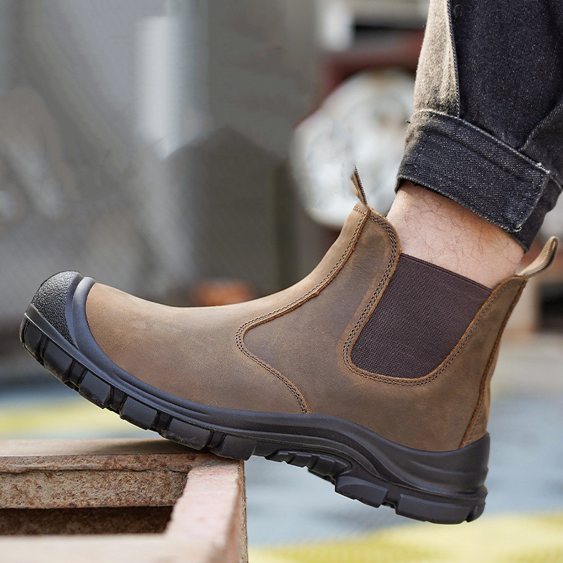 Men'S Fashion Xxl - Große Herrenmode mit Stahlkappe, Arbeitsstiefel, Sicherheitsschuhe