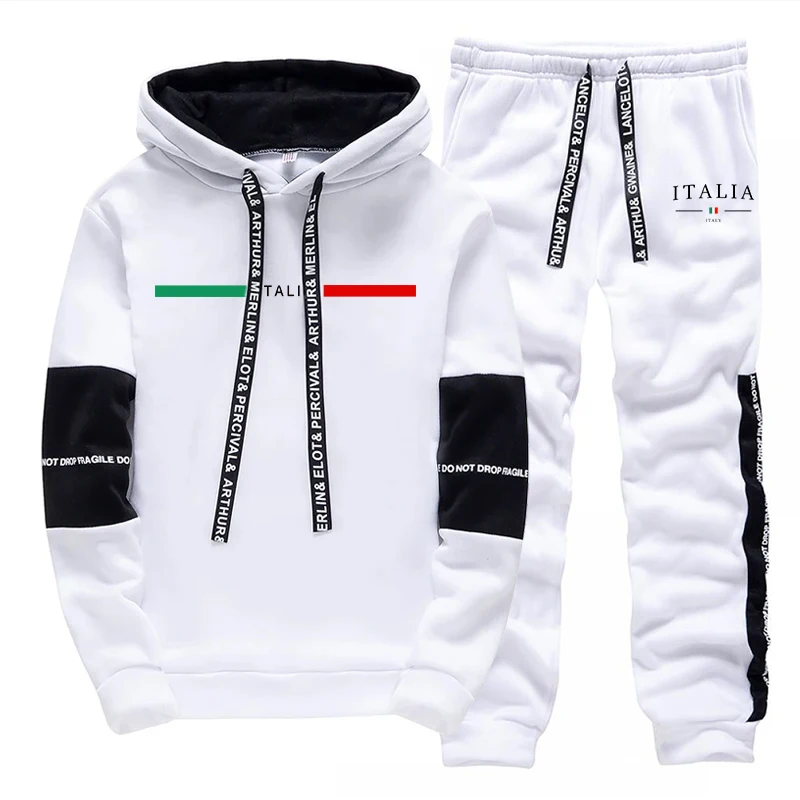 Men'S Fashion Clothing - Modischer Herren-Trainingsanzug, bedruckt, lässige Sweatshirts, Sportbekleidung,