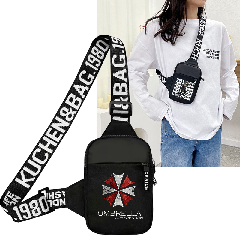 Crossbody Bag Men - Resident Evil Sport-Brusttasche für Herren, kleine