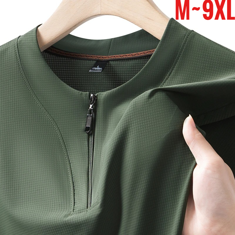 Men'S Fashion Trends 2025 - Große Größe 9XL Herren Ice Silk