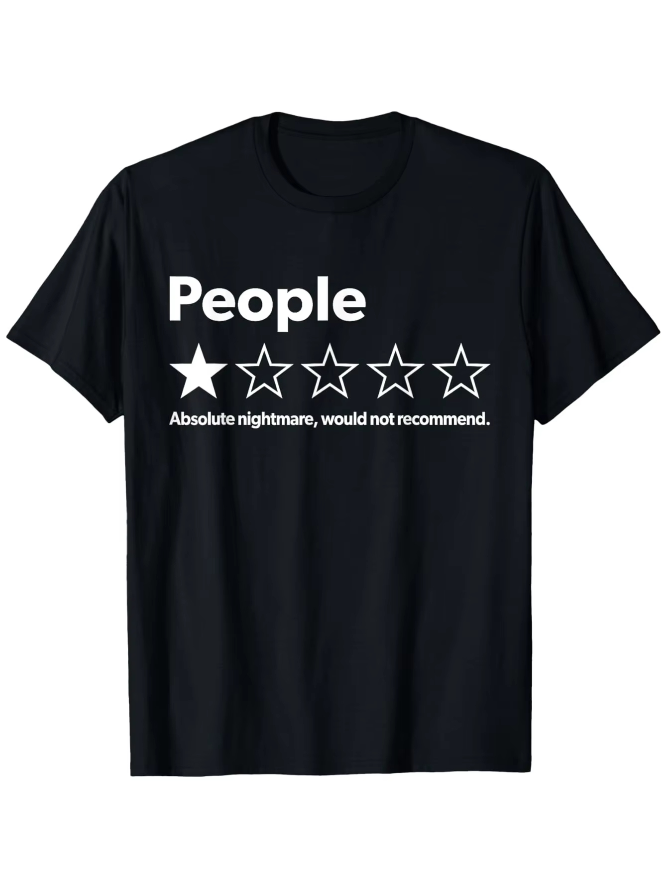 Men'S Fashion Reviews - 2026NEU Lustiges T-Shirt Bewertung: Ein-Sterne-Bewertung: Ein