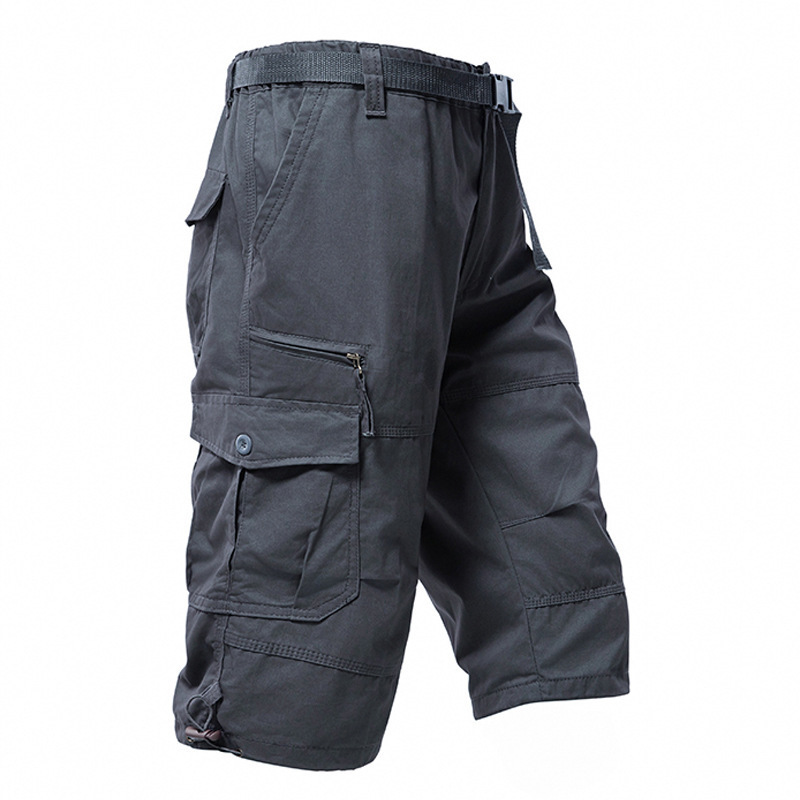 Men'S Fashion Xxl - Herren Baumwoll 3/4 Hosen Lose Übergröße