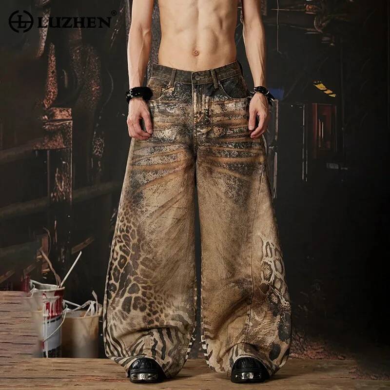 Men'S Fashion For 60 Year Old - LUZHEN 2026 Neue Original Y2K-Style Baggy