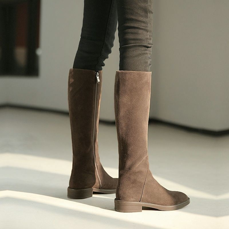 Fashion Men'S Boots - Damen Winter Warme Stiefel Mädchen Einfarbige