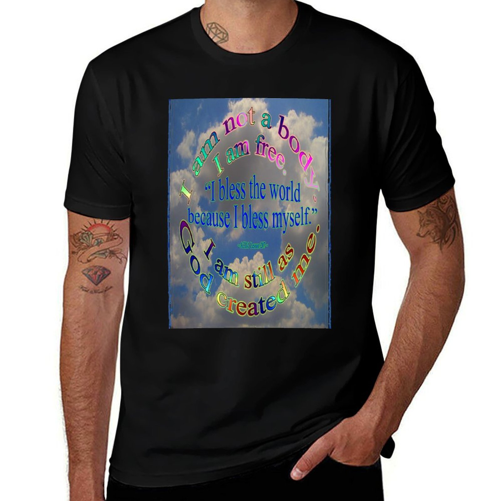 Men'S Fashion Reviews - ACIM Review Lesson 207 T-Shirt Modisches,