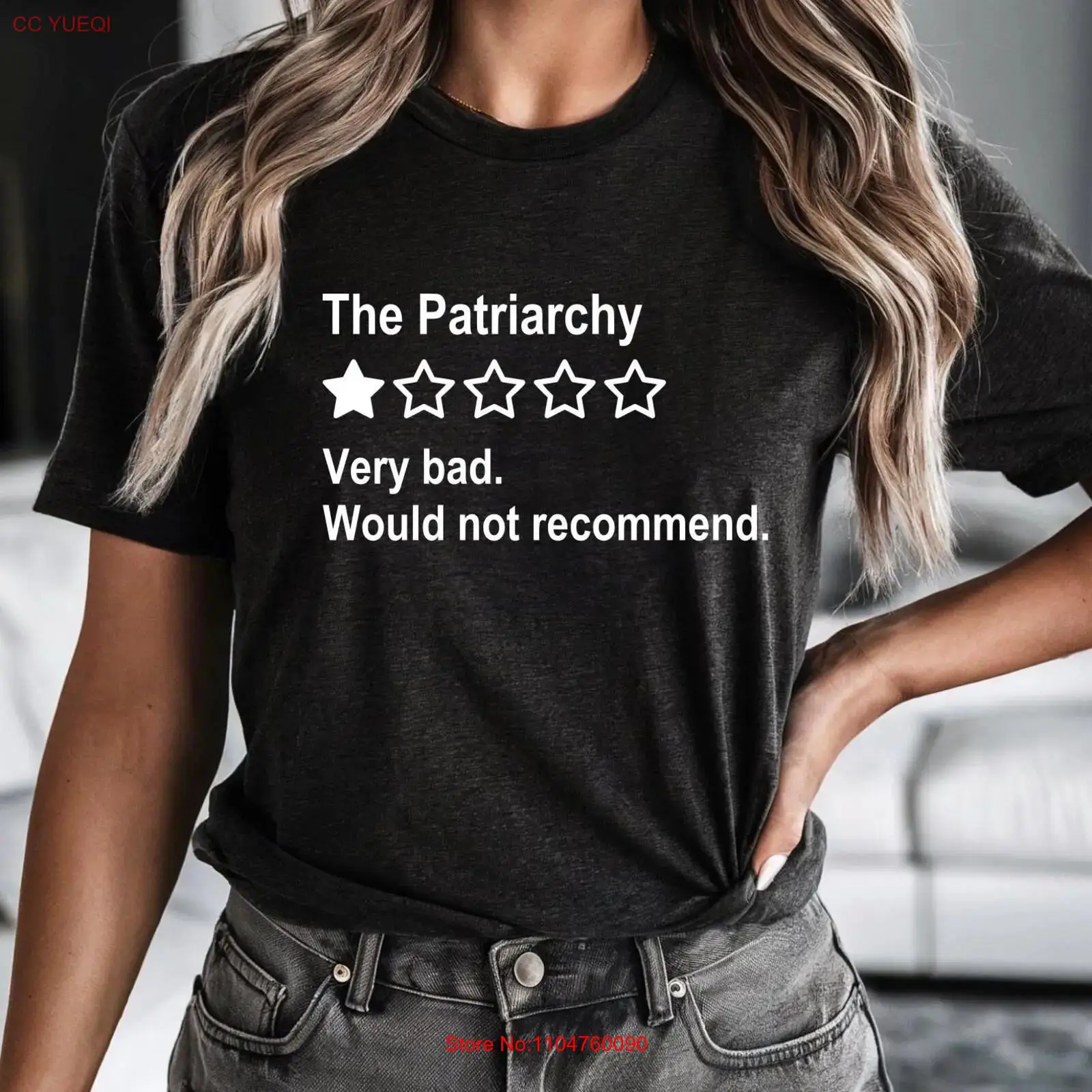 Men'S Fashion Reviews - The Patriarchy Bad Review T-Shirt Anti