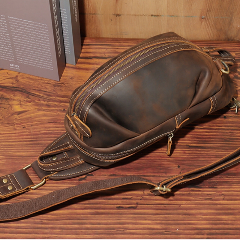 Crossbody Bag Men - Mode-Design Luxus männer Sling Brust Tasche