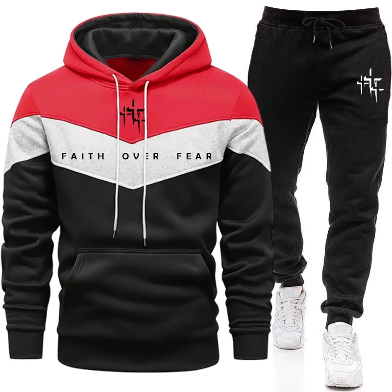 Faith Over Fear Herren-Trainin – Mens Fashion Streetwear Bewertung und Preis