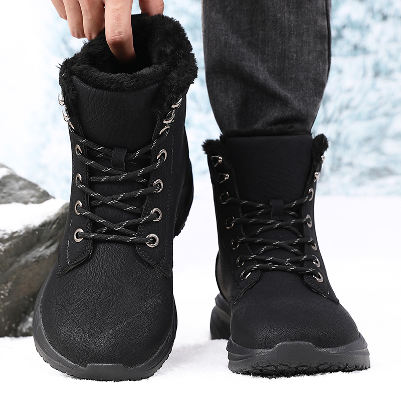 Männer Winter Schnee Stiefel f – Men'S Fashion Hiking Boots Bewertung und Preis