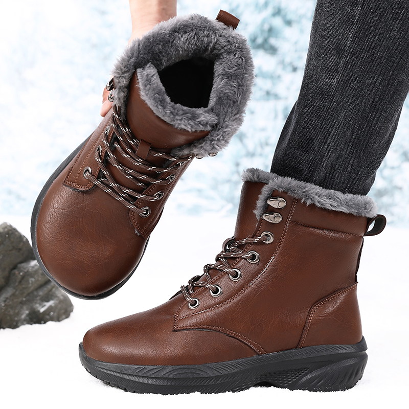 Männer Winter Schnee Stiefel f – Men'S Fashion Hiking Boots Bewertung und Preis