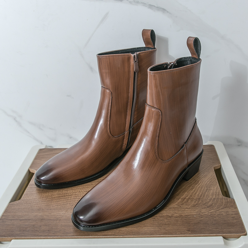 Klassische bequeme Stiefelette – Fashion Men'S Boots Bewertung und Preis