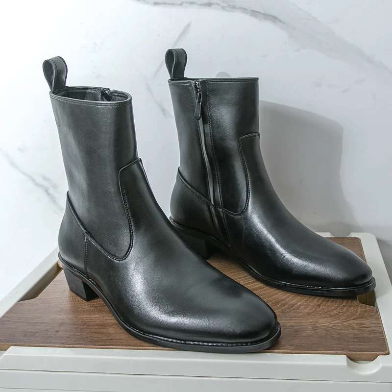 Klassische bequeme Stiefelette – Fashion Men'S Boots Bewertung und Preis