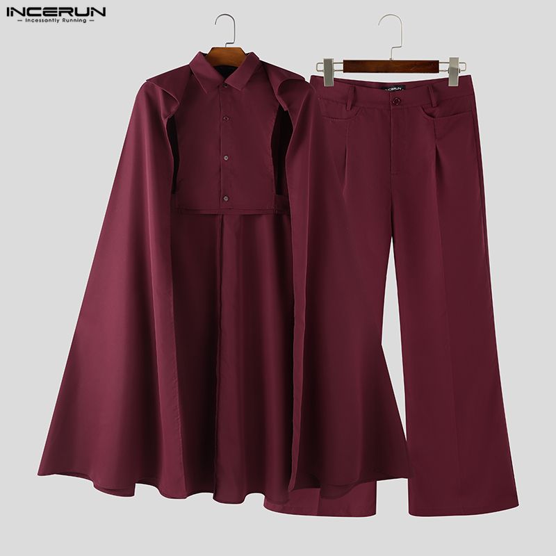 INCERUN Herren-Sets Einfarbig  – Mens Fashion Streetwear Bewertung und Preis