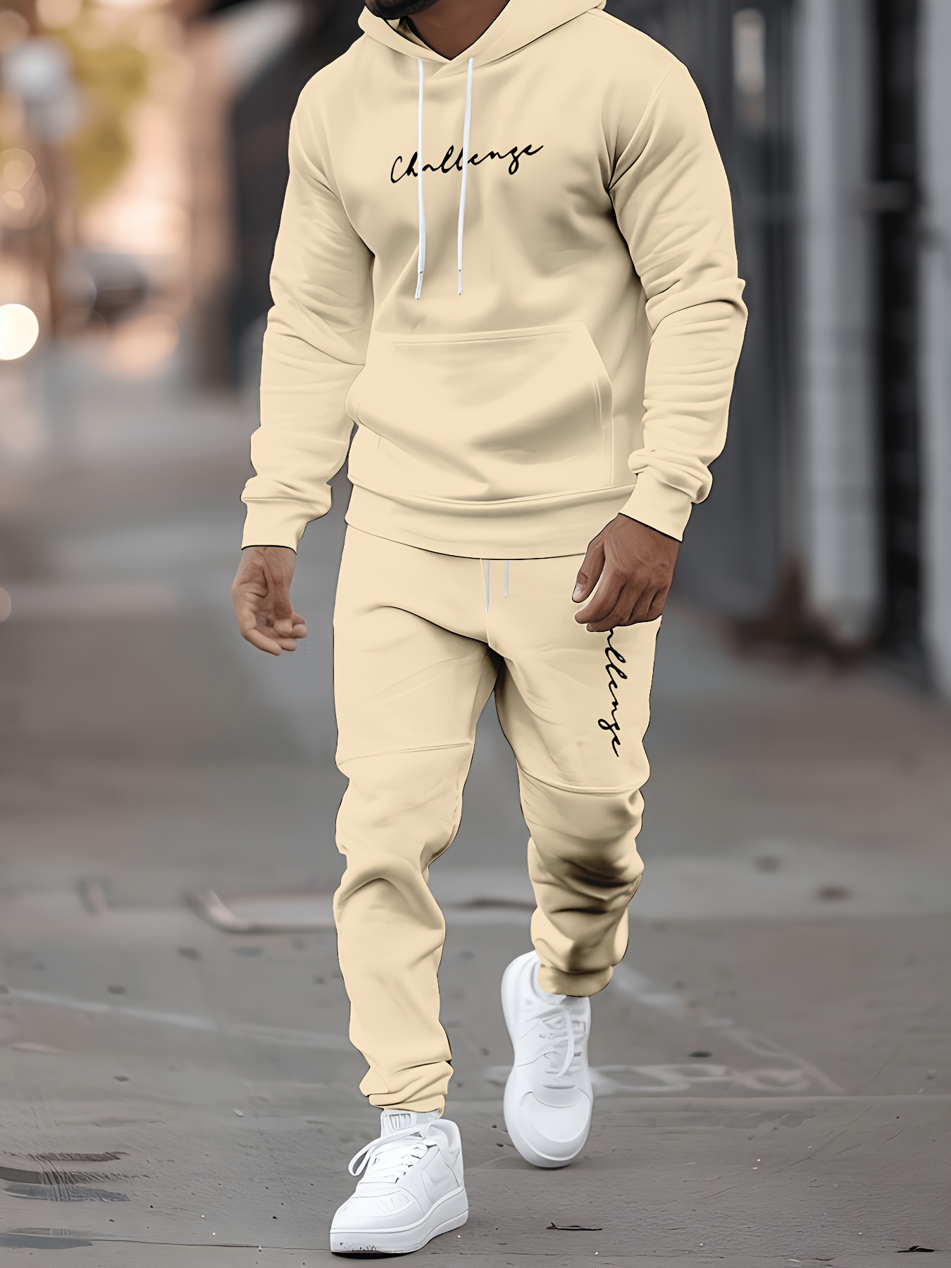 Modisches Herren-Kapuzenpullov – Mens Fashion Streetwear Bewertung und Preis