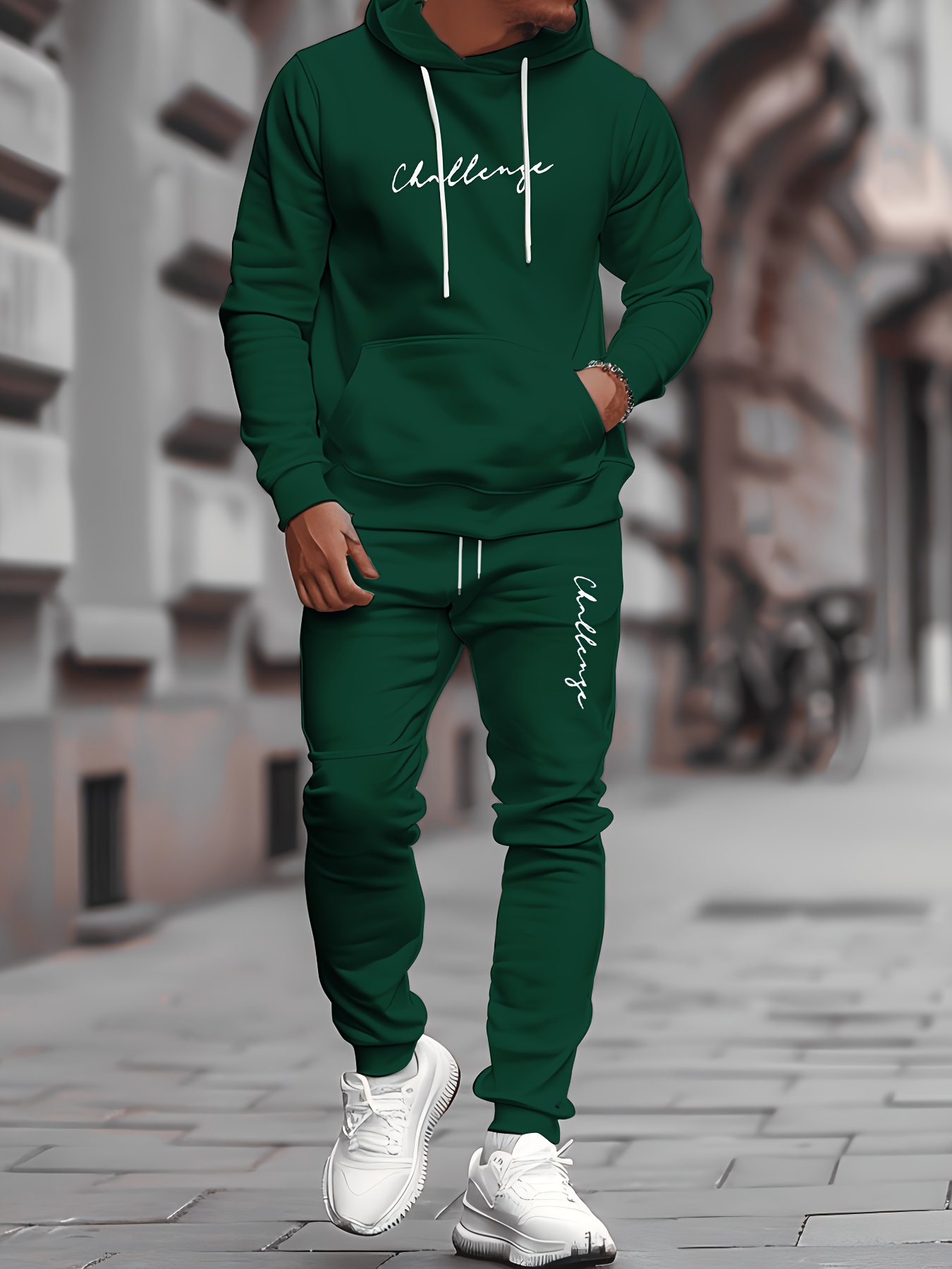 Modisches Herren-Kapuzenpullov – Mens Fashion Streetwear Bewertung und Preis
