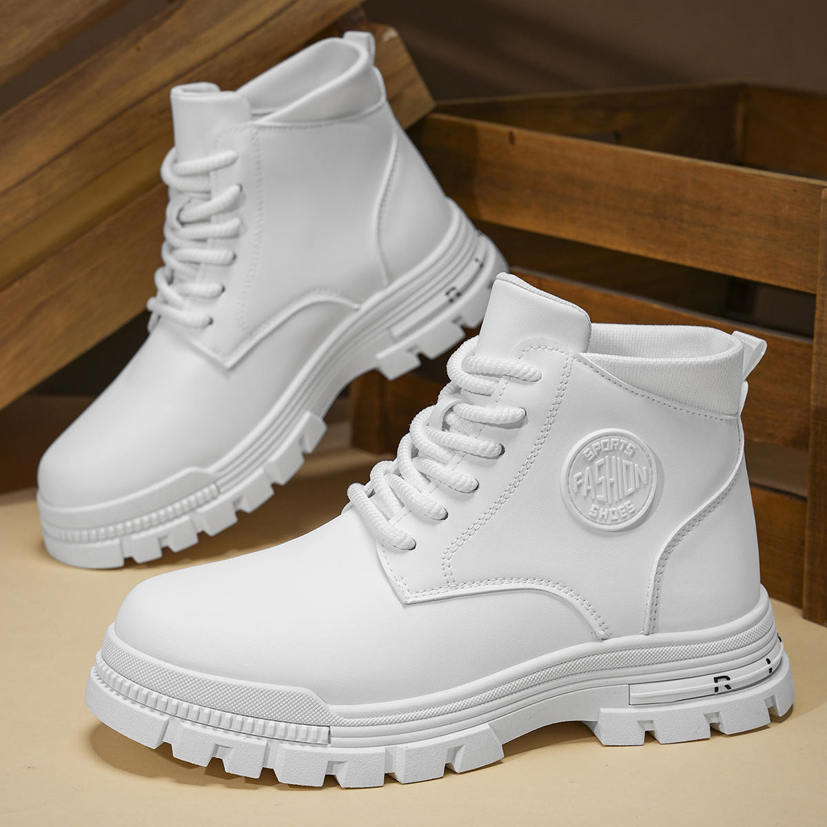 Modische Ganzjahres-Motorradst – Men'S Fashion Hiking Boots Bewertung und Preis