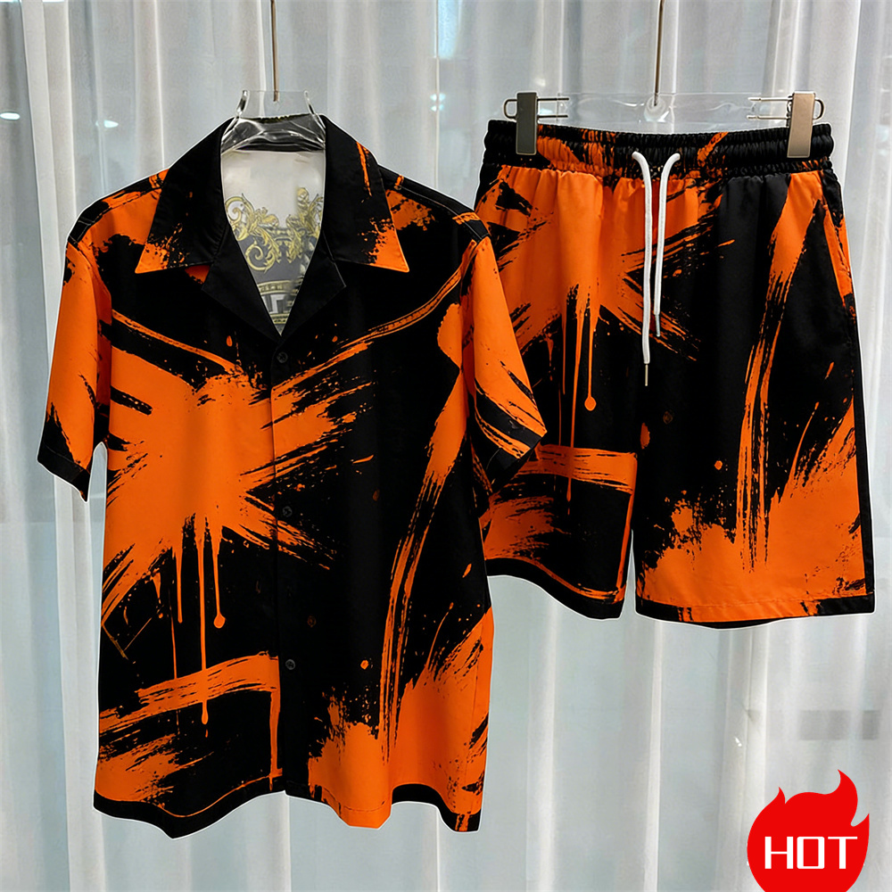 Digital bedrucktes Herren-Set, – Men Fashion Upper Bewertung und Preis