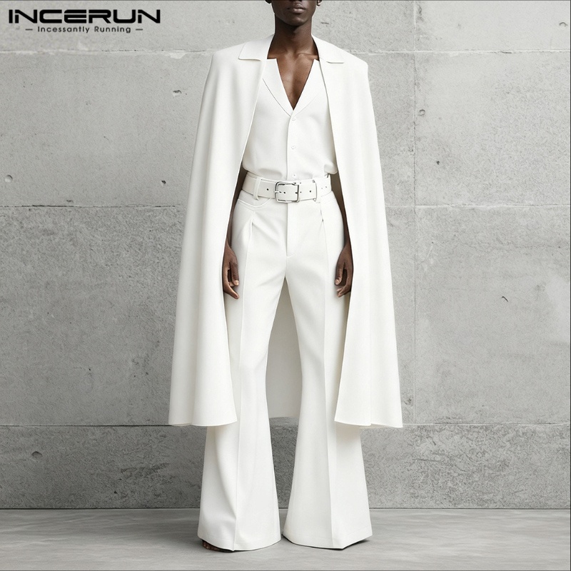 INCERUN Herren-Sets Einfarbig  – Mens Fashion Streetwear Bewertung und Preis