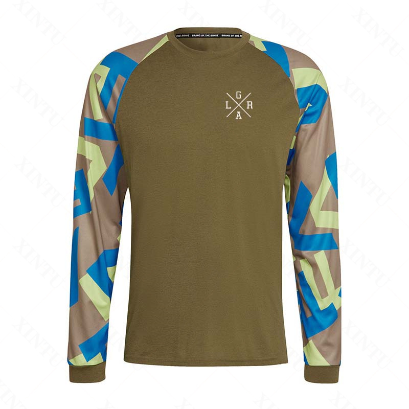Herren Motorrad-Langarmtrikot  – Mens Fashion Mexico Bewertung und Preis