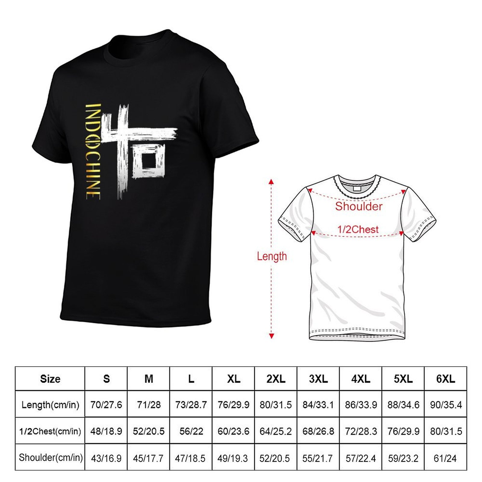 Best of Indochine Band Logo2 e – Men'S Fashion Genres Bewertung und Preis