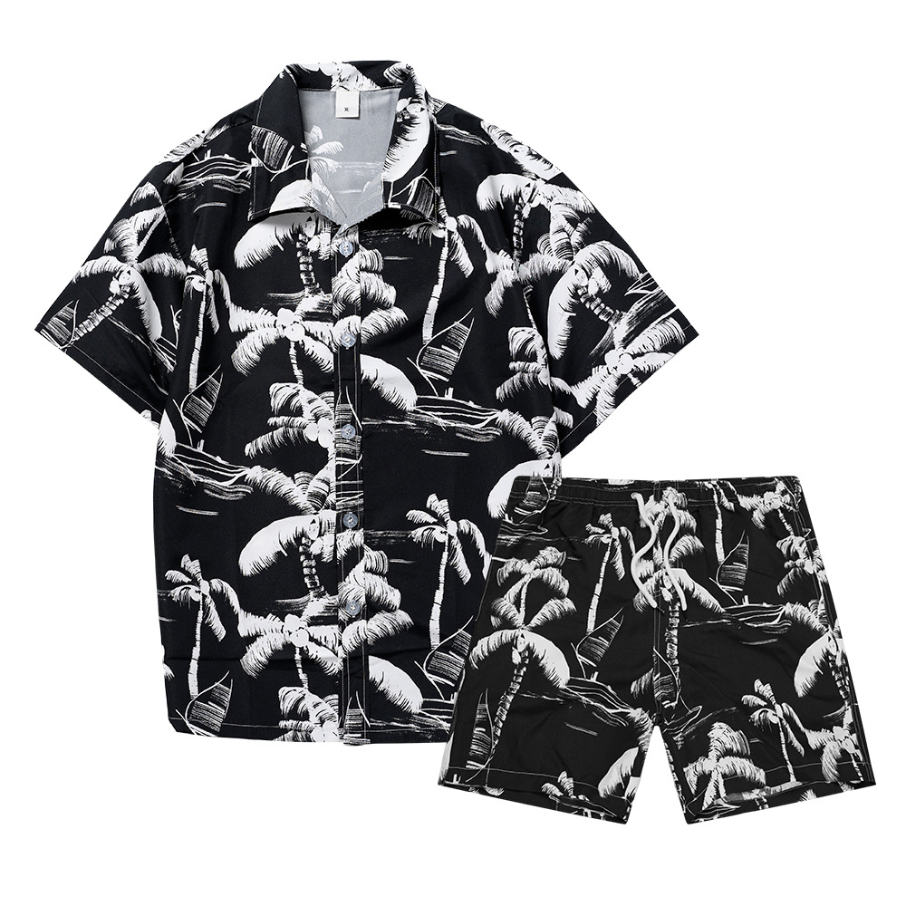 Hawaiianische Kokosnussbaum 3D – Mens Fashion Streetwear Bewertung und Preis