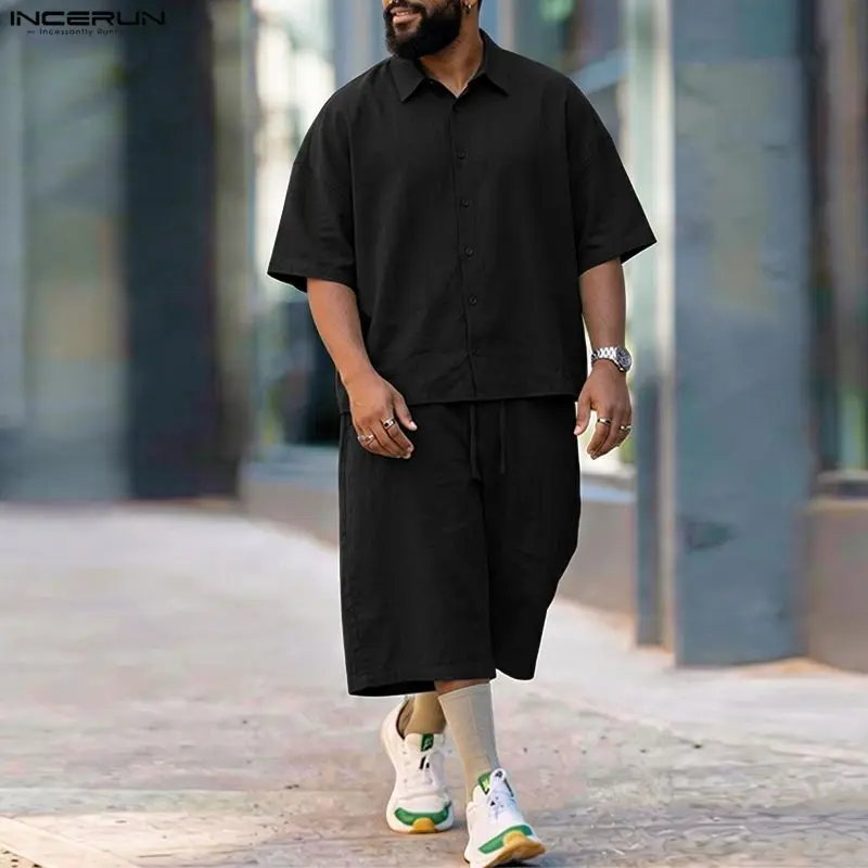 INCERUN Herren-Sets: Einfarbig – Mens Fashion Streetwear Bewertung und Preis