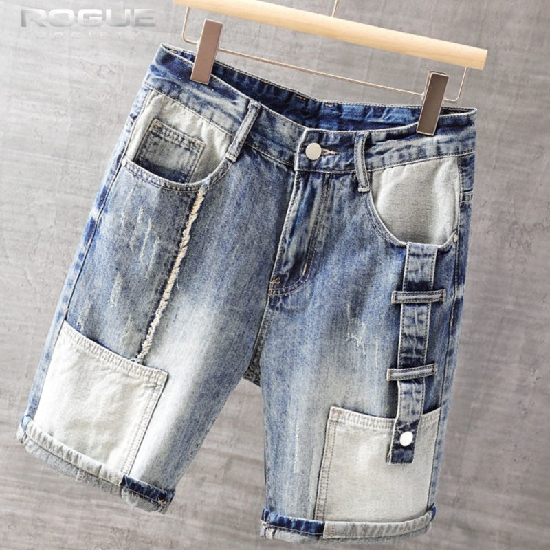 Koreanische Mode Jorts Hip-Hop – Mens Fashion Streetwear Bewertung und Preis