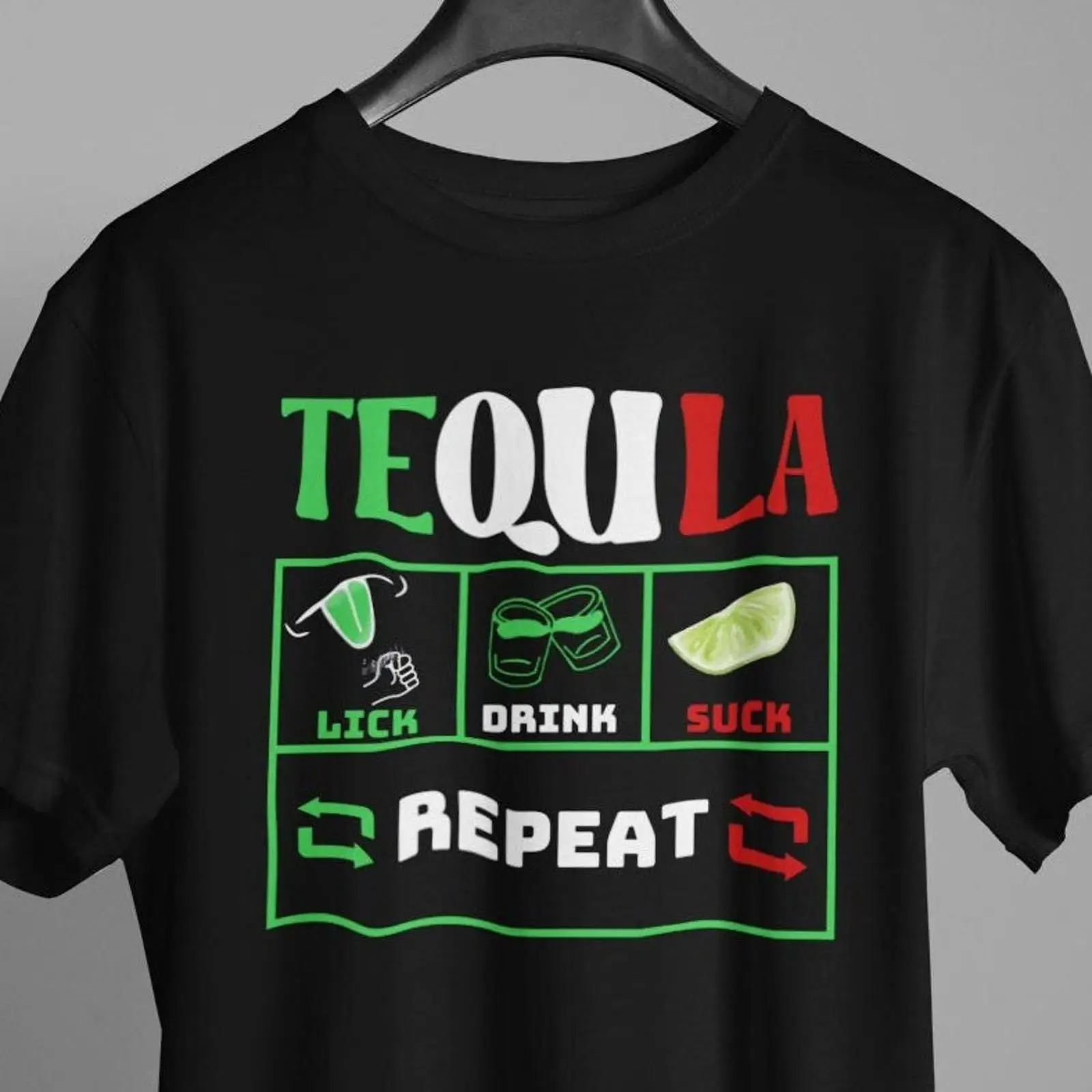 Tequila-Trink-T-Shirt für Herr – Men'S Fashion Night Out Bewertung und Preis