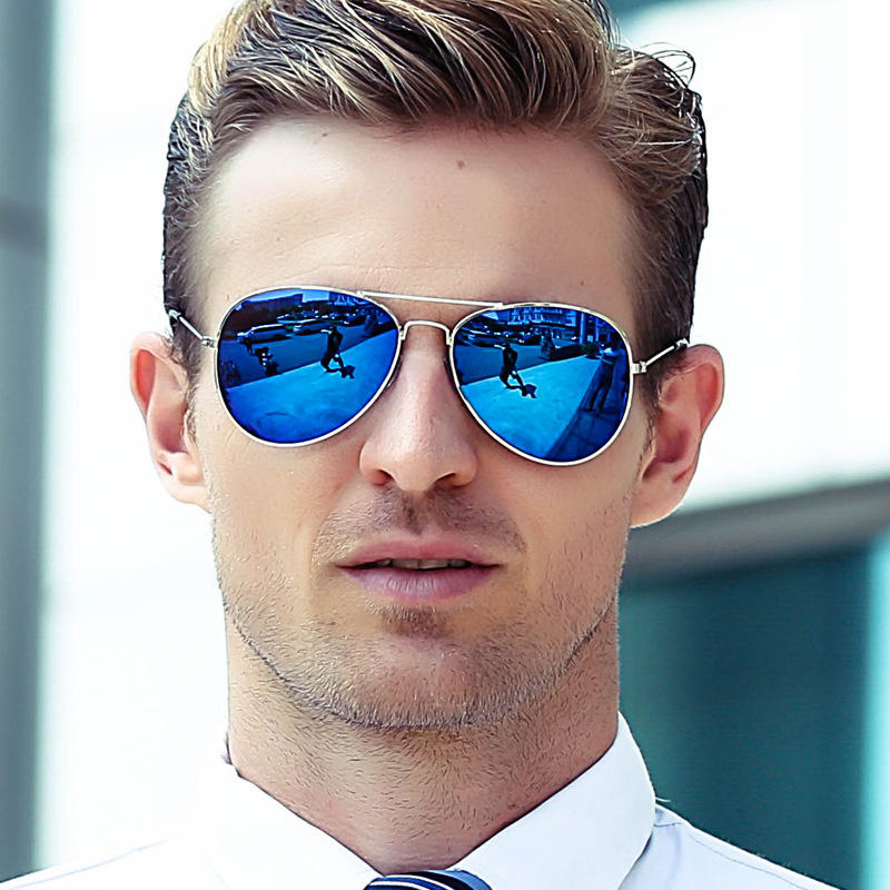 Neue Doppelbrücken-Pilotensonn – Men'S Fashion Glasses Bewertung und Preis