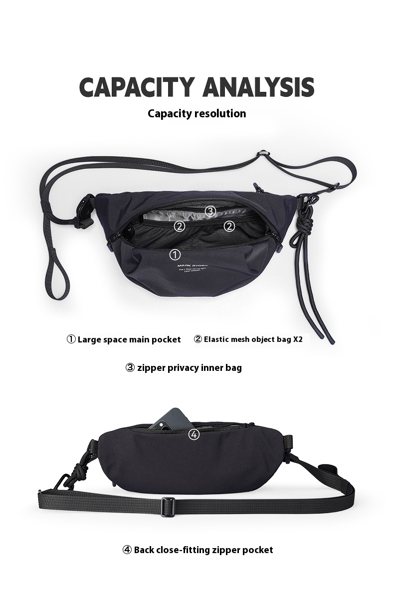 Mark Ryden Wasserdichte Casual – Crossbody Bag Men Bewertung und Preis
