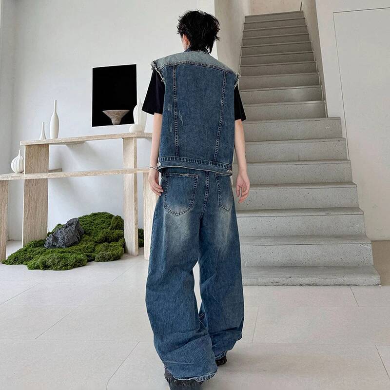 LUZHEN 2026 Sommer Denim Zweit – Mens Fashion Streetwear Bewertung und Preis