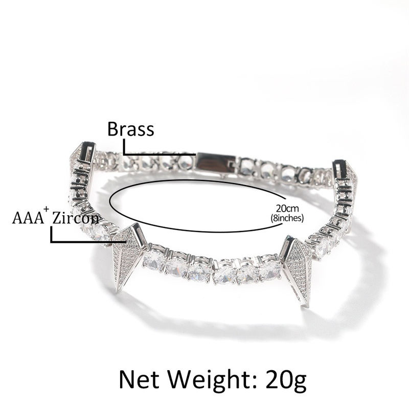 8-Zoll-Punk-Hip-Hop-Armband mi – Men'S Fashion Night Out Bewertung und Preis