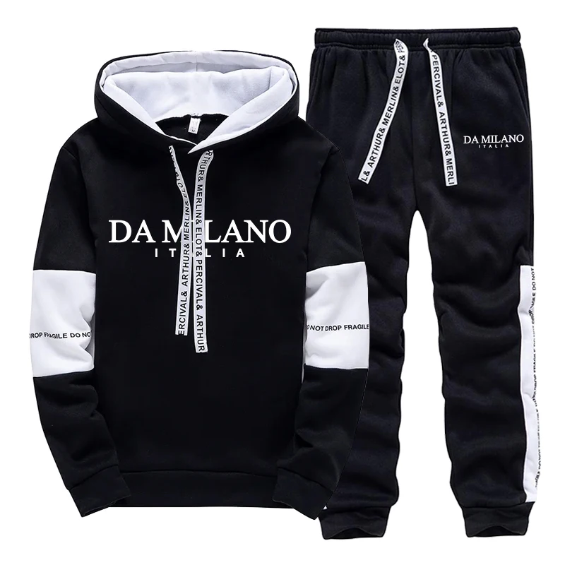 Schwarz-Weißer Herren-Training – Men'S Fashion Clothing Bewertung und Preis