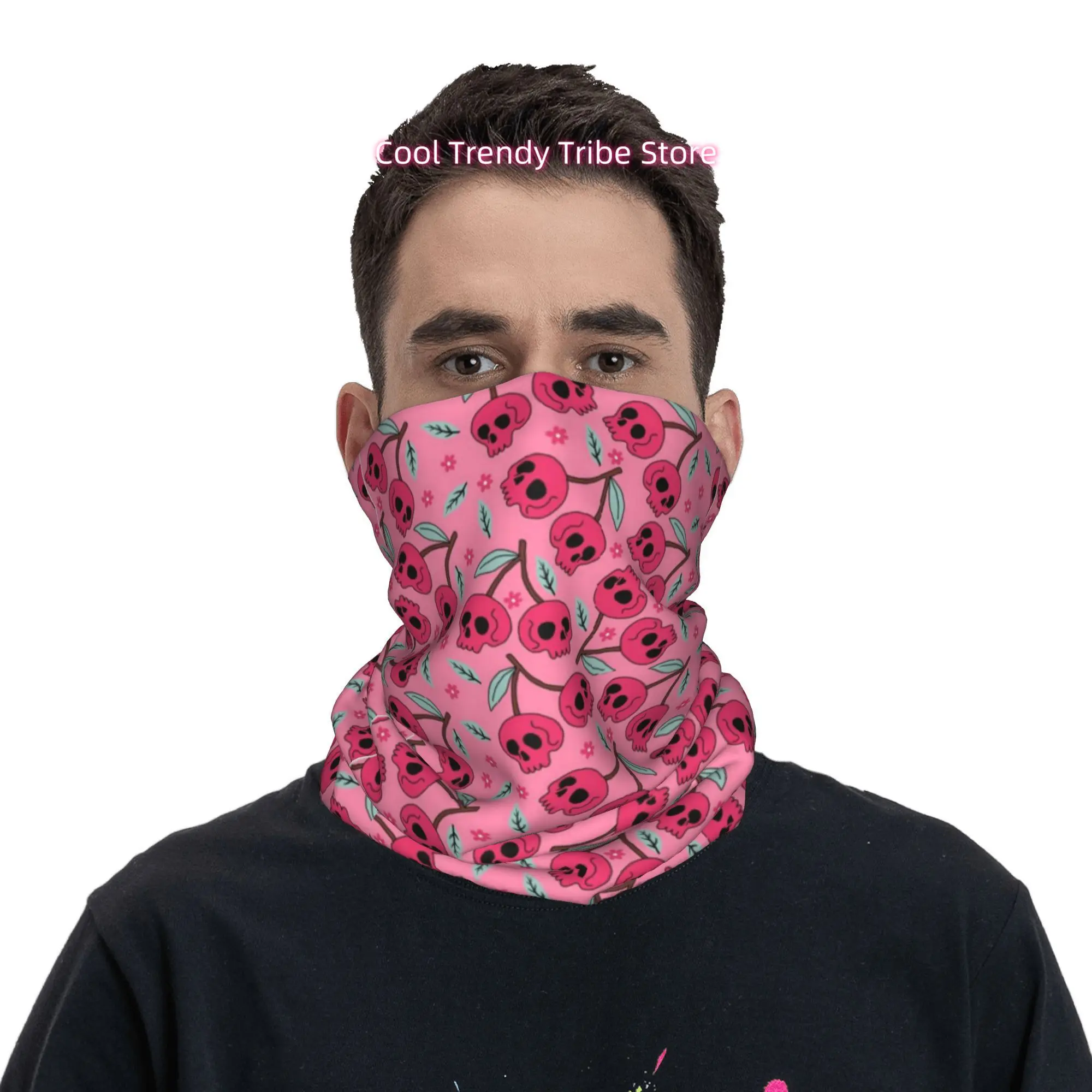 Rosa Totenkopf-Kirsch-Design:  – Men Fashion Hair Style Bewertung und Preis