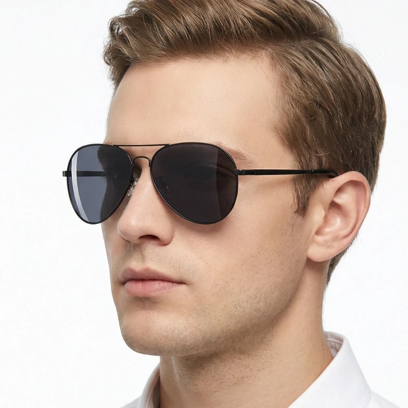 Klassische Große Piloten-Sonne – Men'S Fashion Glasses Bewertung und Preis