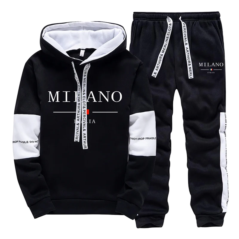 Herren-Set/Hoodie/Hose Italien – Mens Fashion Streetwear Bewertung und Preis