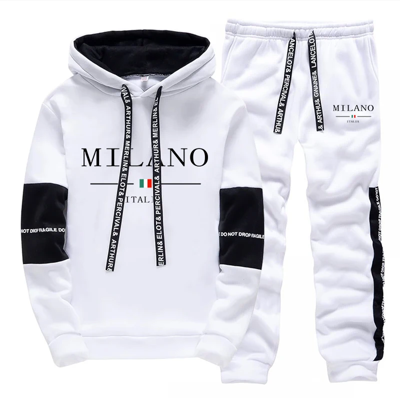 Herren-Set/Hoodie/Hose Italien – Mens Fashion Streetwear Bewertung und Preis