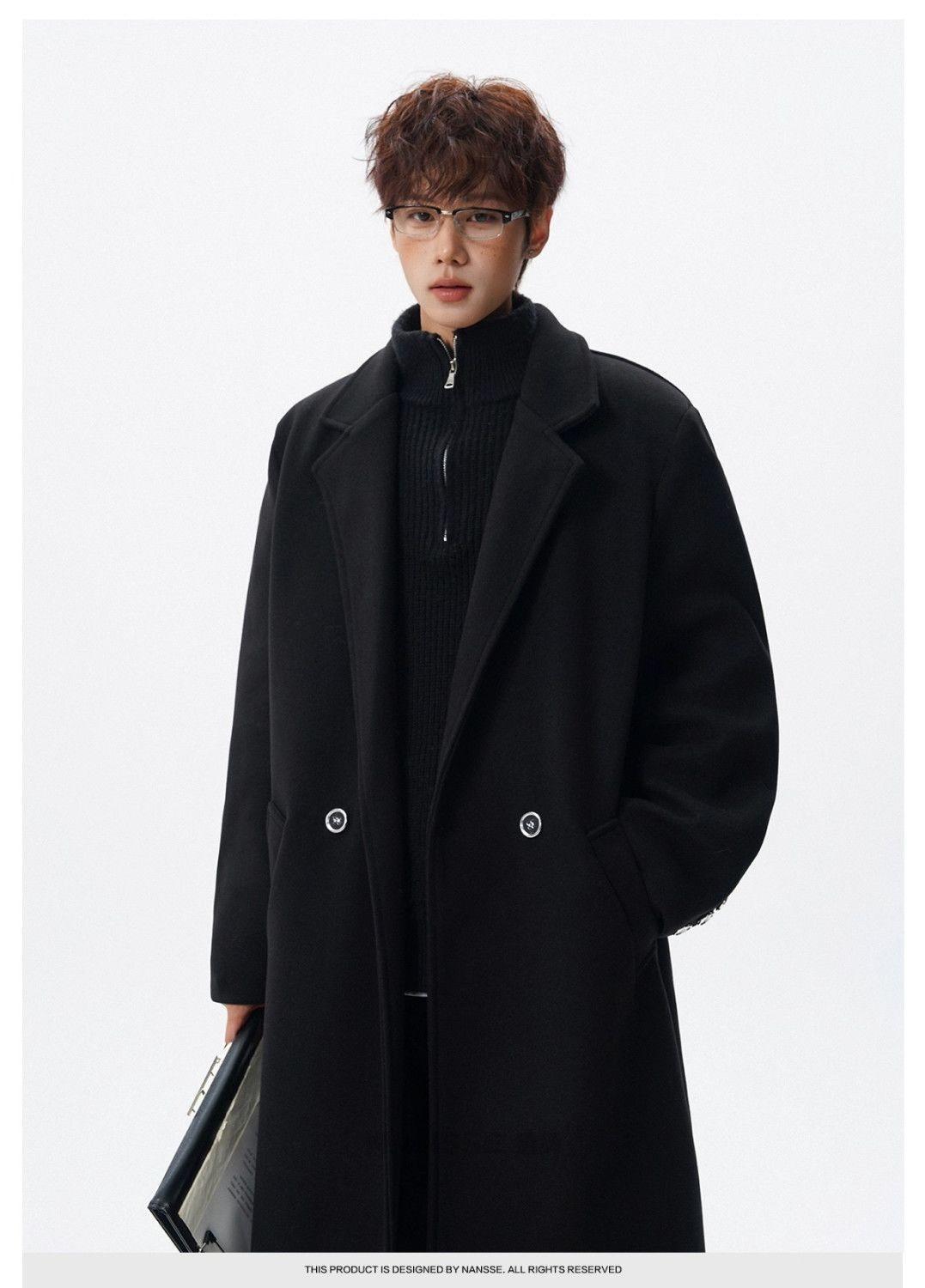 Wollmischungsmantel Koreanisch – Men'S Fashion Reviews Bewertung und Preis