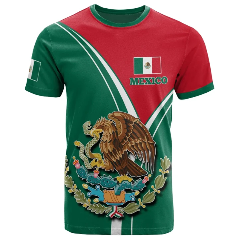 Mexiko National flagge T-Shirt – Mens Fashion Mexico Bewertung und Preis