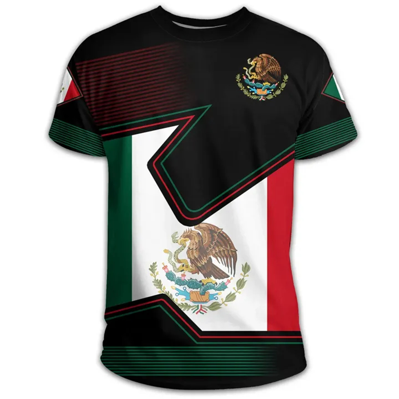 Mexiko National flagge T-Shirt – Mens Fashion Mexico Bewertung und Preis