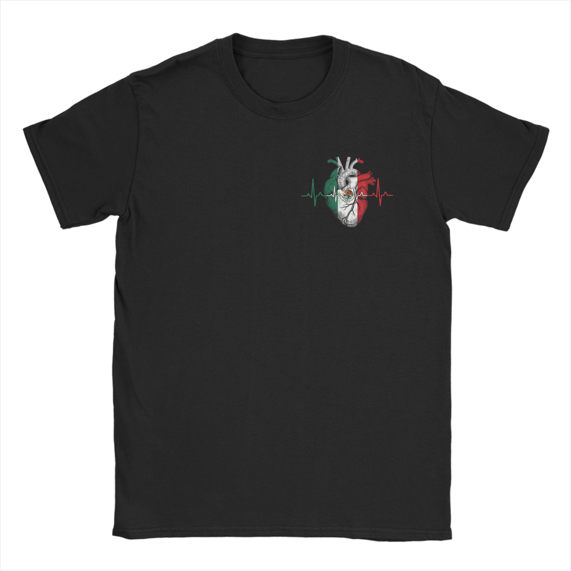 Herren T-Shirts Mexiko-Flagge  – Mens Fashion Mexico Bewertung und Preis